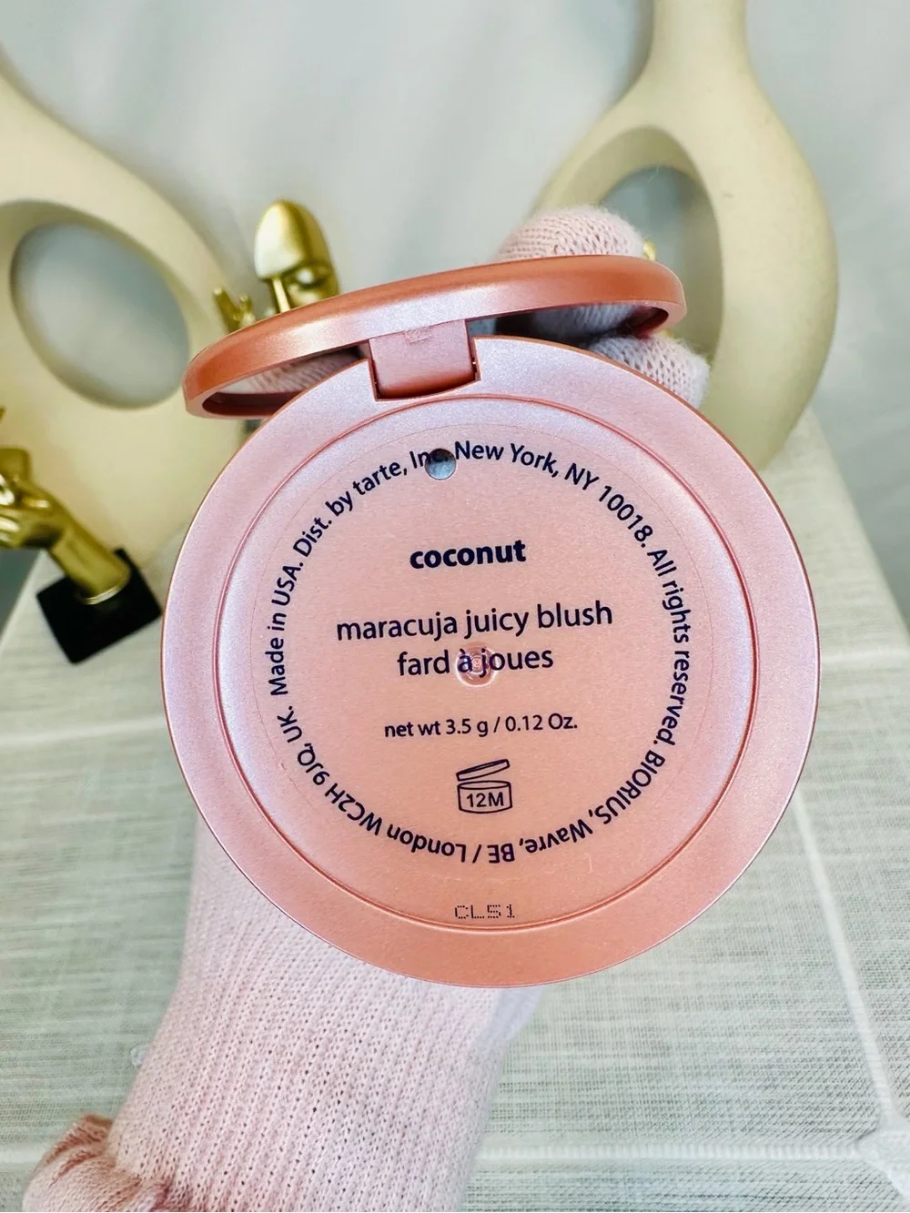 NEW! Tarte Maracuja Juicy Blush “Coconut”